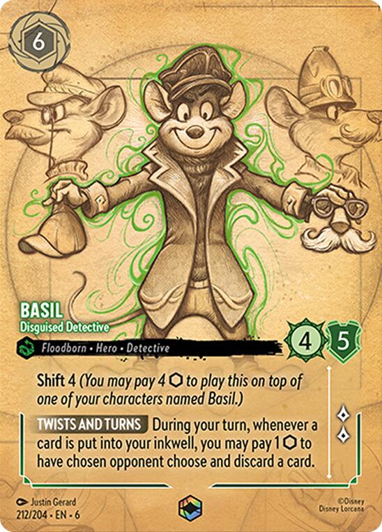 Basil - Disguised Detective (Enchanted) [6 - 212/204]