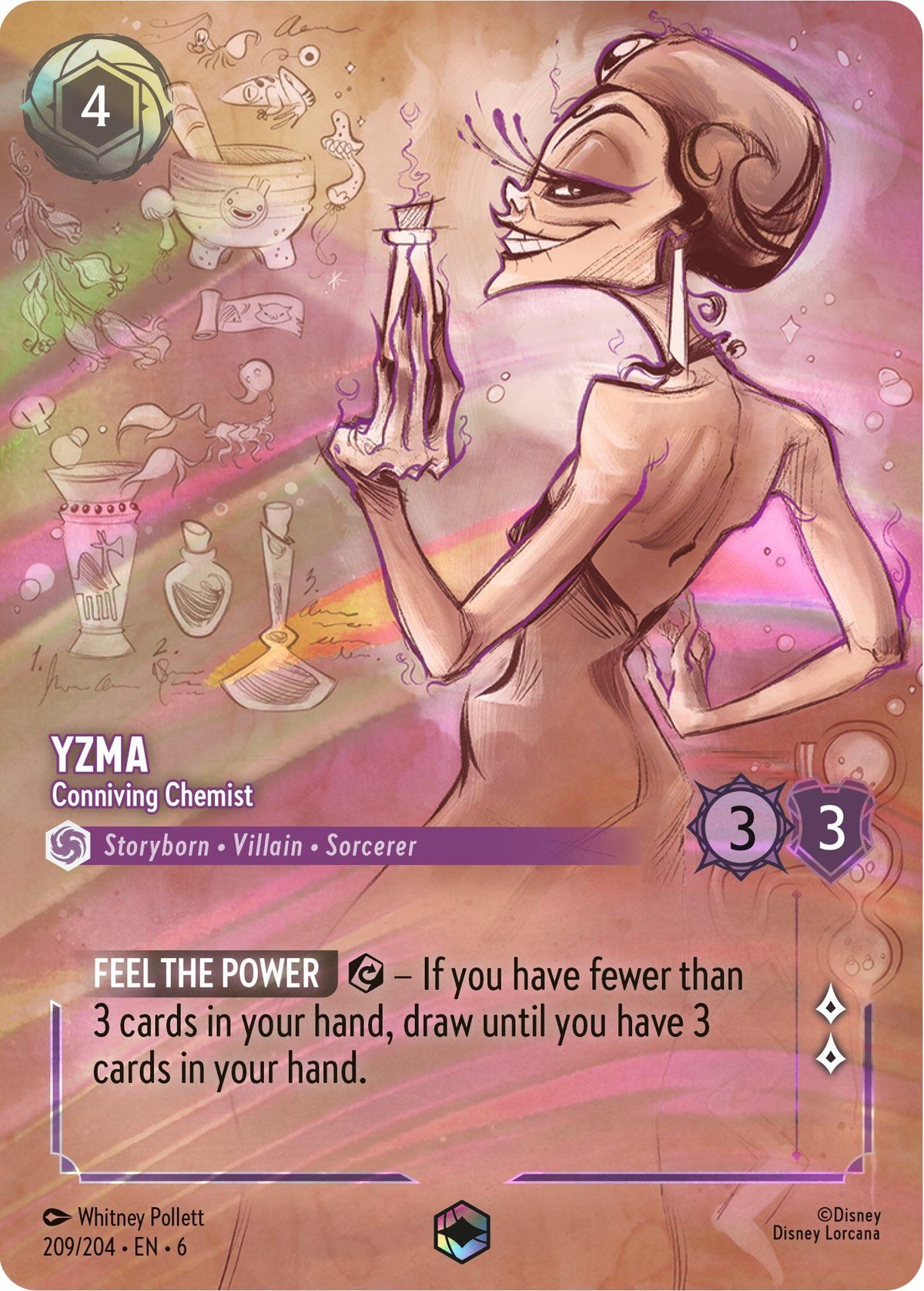 Yzma - Conniving Chemist (Enchanted) [6 - 209/204]