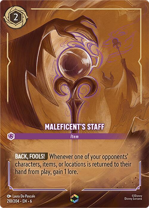 Maleficent's Staff (Enchanted) [6 - 210/204]