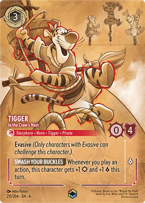 Tigger - In the Crow's Nest (Enchanted) [6 - 215/204]