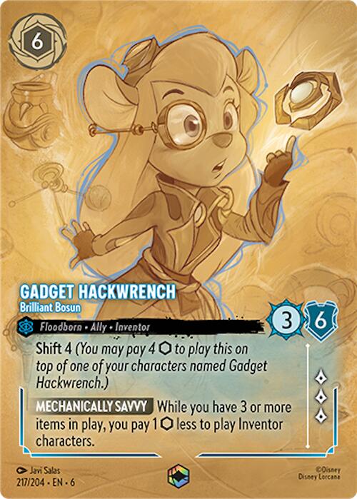 Gadget Hackwrench - Brilliant Bosun (Enchanted) [6 - 217/204]
