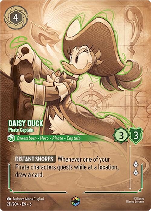 Daisy Duck - Pirate Captain (Enchanted) [6 - 211/204]