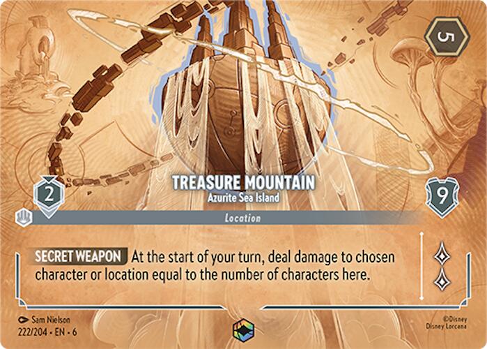 Treasure Mountain - Azurite Sea Island (Enchanted) [6 - 222/204]