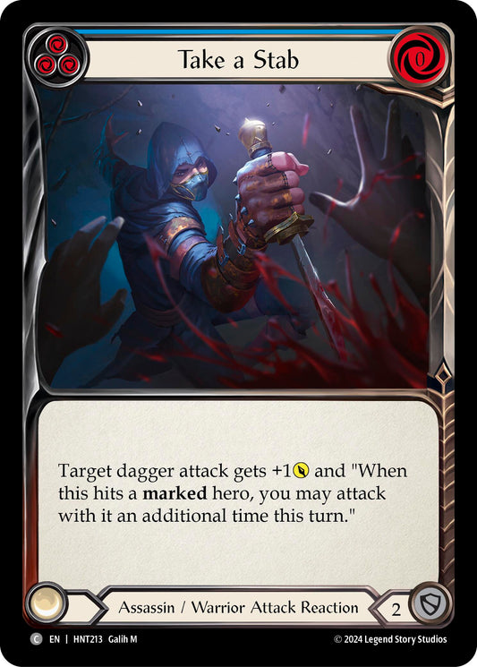 Take a Stab (Blue)