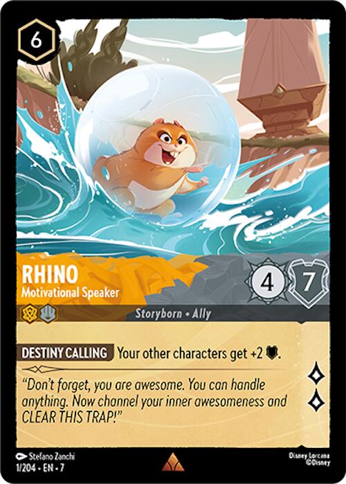 Rhino - Motivational Speaker [7 - 1/204]