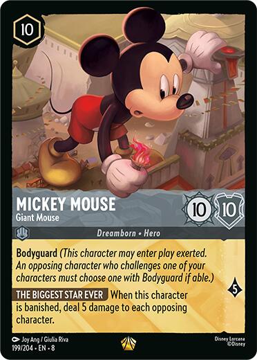 Mickey Mouse - Giant Mouse [8 - 199/204]