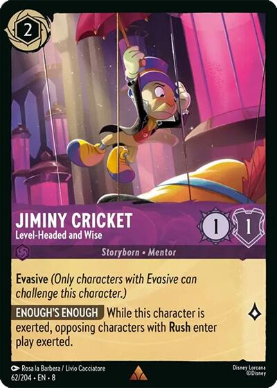 Jiminy Cricket - Level-Headed and Wise [8 - 62/204]