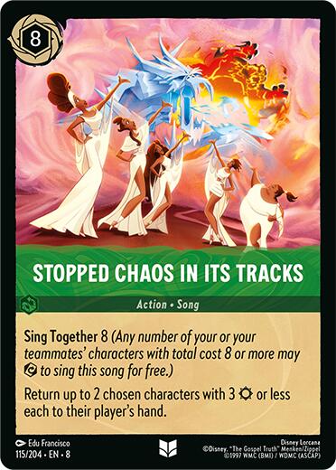 Stopped Chaos in Its tracks [8 - 115/204]