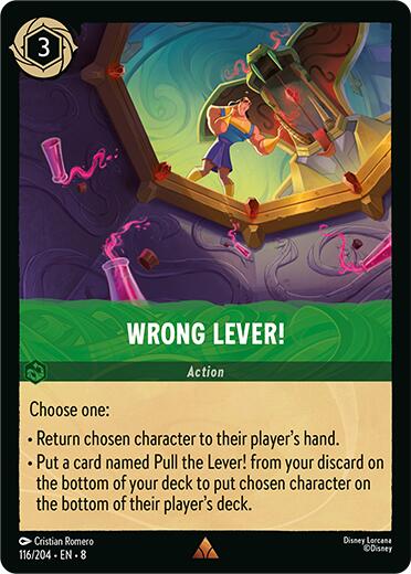 Wrong Lever! [8 - 116/204]