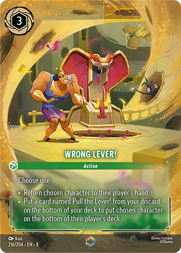 Wrong Lever! (Enchanted) [8 - 216/204]