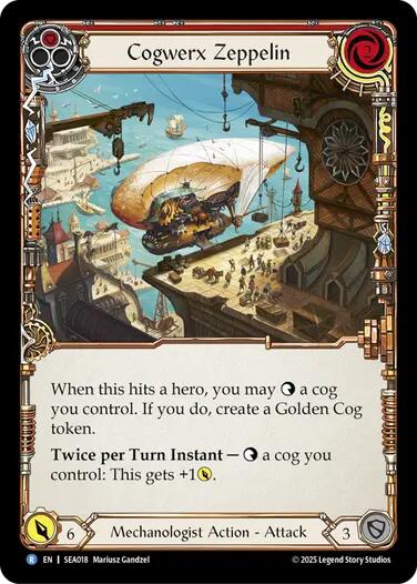 Cogwerx Zeppelin (Red)