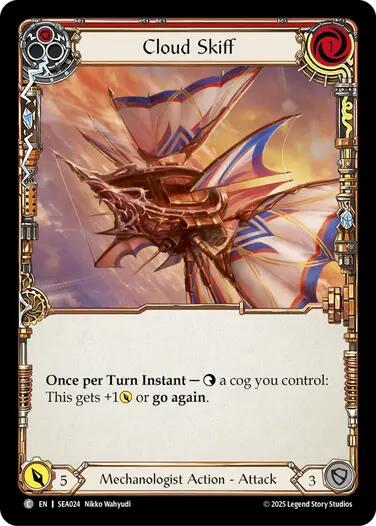 Cloud Skiff (Red)