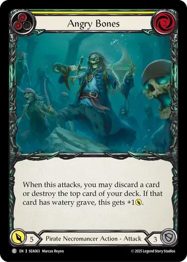 Angry Bones (Yellow)