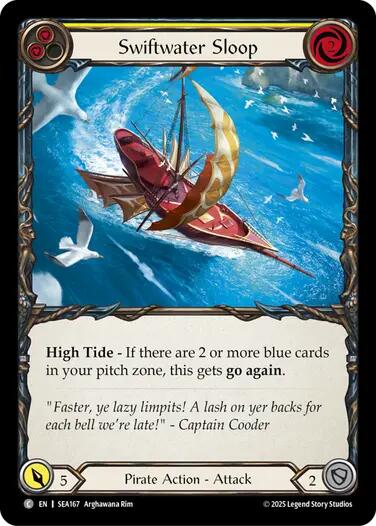 Swiftwater Sloop (Yellow)