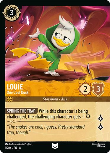 Louie - One Cool Duck (Foil) [8 - 1/204]