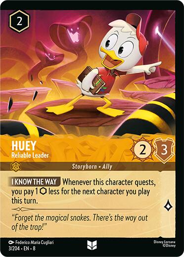 Huey - Reliable Leader (Foil) [8 - 3/204]