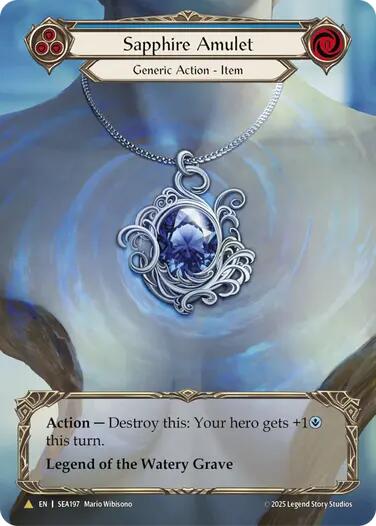 Sapphire Amulet (Treasure)