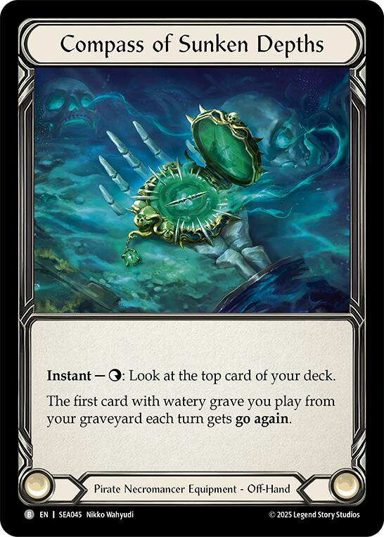 Compass of Sunken Depths // Treasure Island