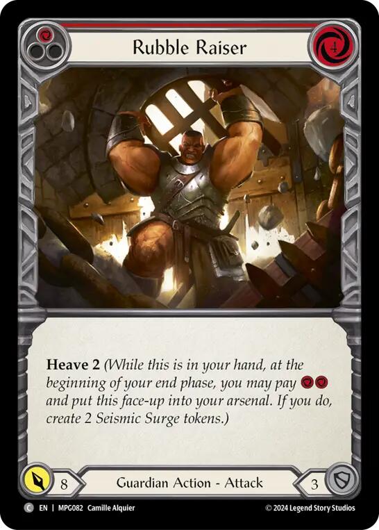 Rubble Raiser (Red)