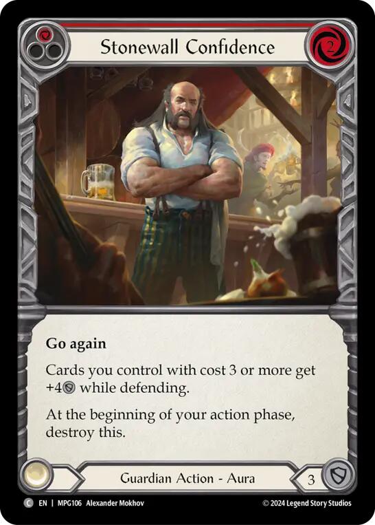 Stonewall Confidence (Red)