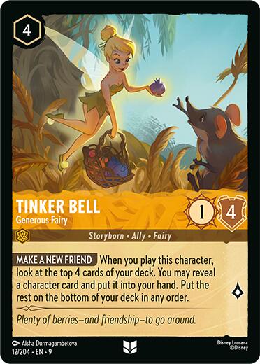 Tinker Bell - Generous Fairy [9 - 12/204]