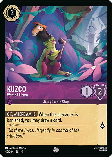 Kuzco - Wanted Llama [9 - 49/204]