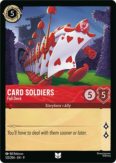 Card Soldiers - Full Deck [9 - 122/204]