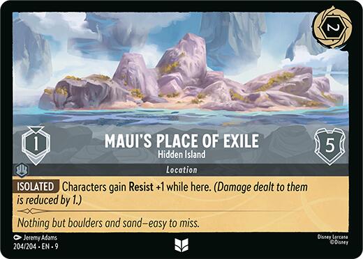 Maui's Place of Exile - Hidden Island [9 - 204/204]