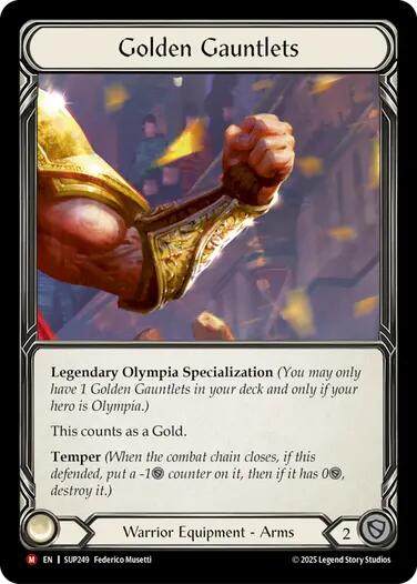 Golden Gauntlets [SUP - SUP249]
