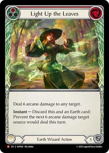 Light Up the Leaves (Red) [SUP - SUP264]