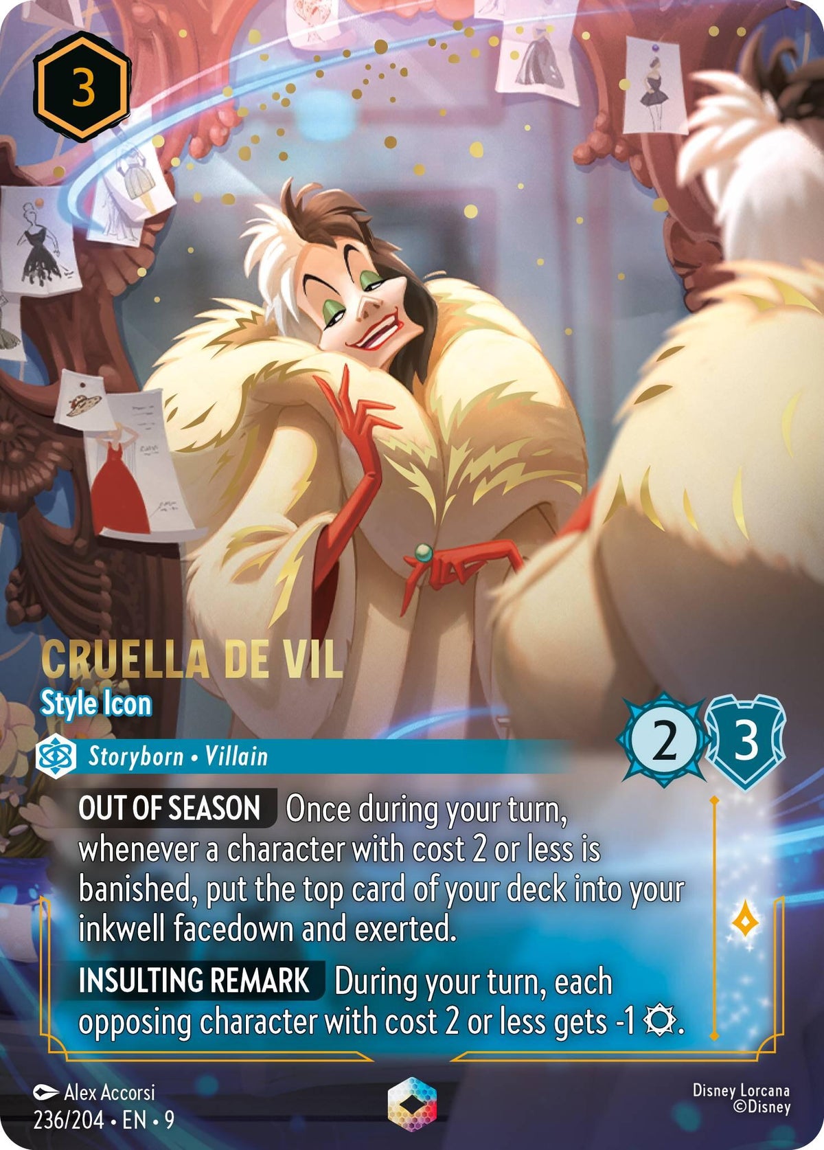 Cruella De Vil - Style Icon (Enchanted) [9 - 236/204]