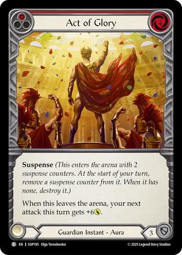 Act of Glory (Red) [SUP - SUP195]
