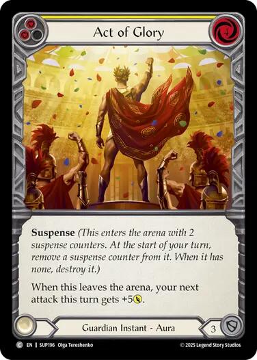 Act of Glory (Yellow) [SUP - SUP196]