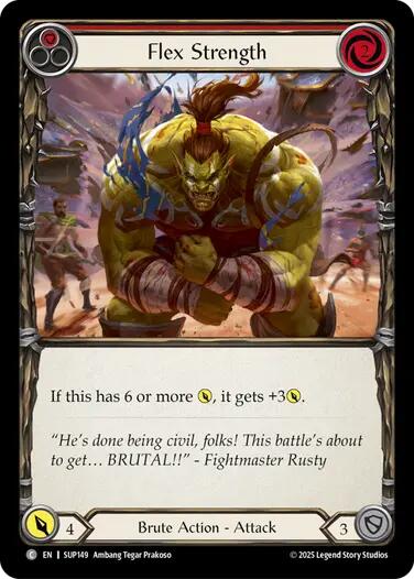 Flex Strength (Red) [SUP - SUP149]