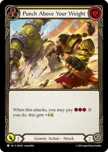 Punch Above Your Weight (Yellow) [SUP - SUP225]