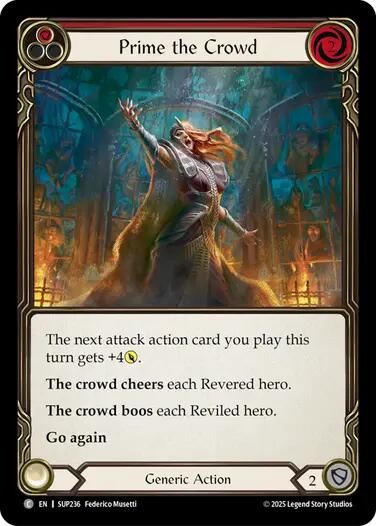 Prime the Crowd (Red) [SUP - SUP236]