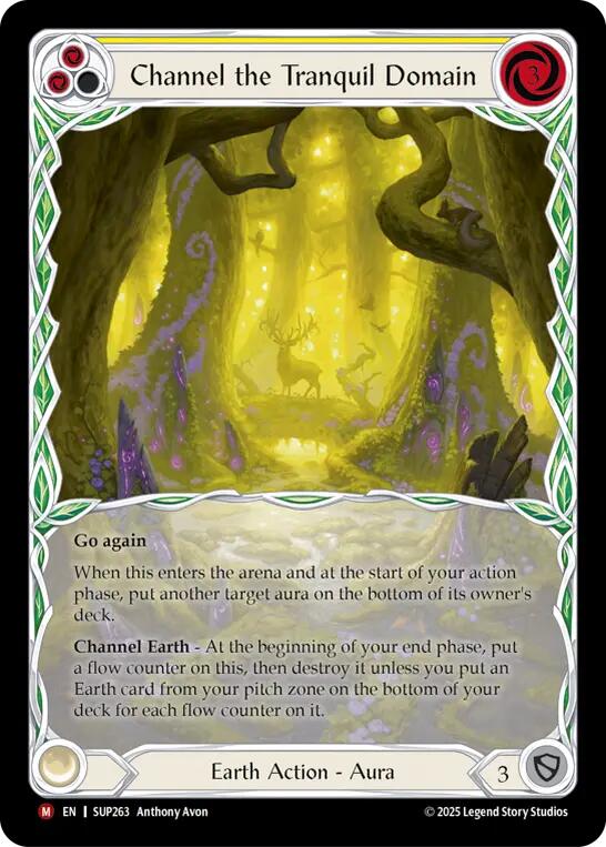 Channel the Tranquil Domain (Extended Art) [SUP - SUP263]