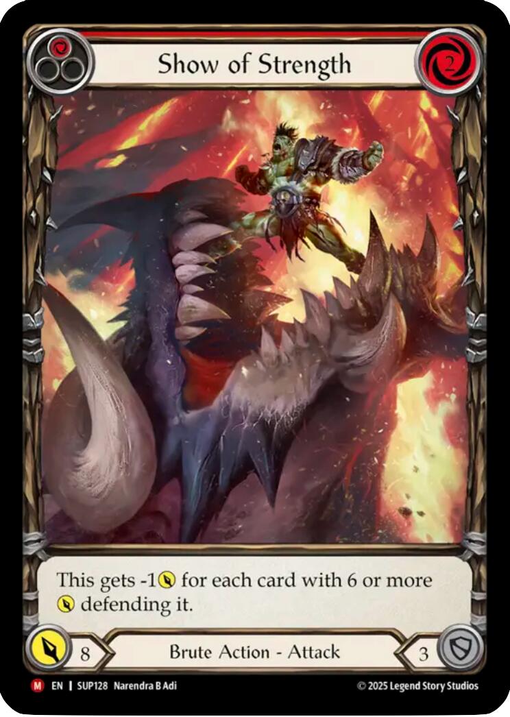 Show of Strength (Extended Art) [SUP - SUP128]