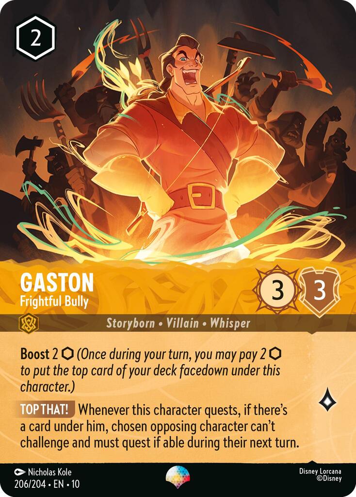 Gaston - Frightful Bully (Epic) [10 - 206/204]