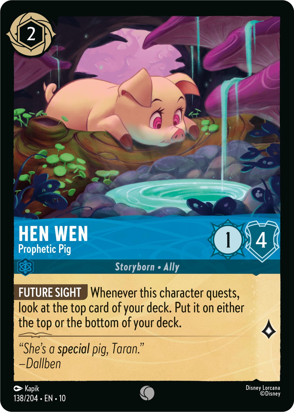 Hen Wen - Prophetic Pig [10 - 138/204]