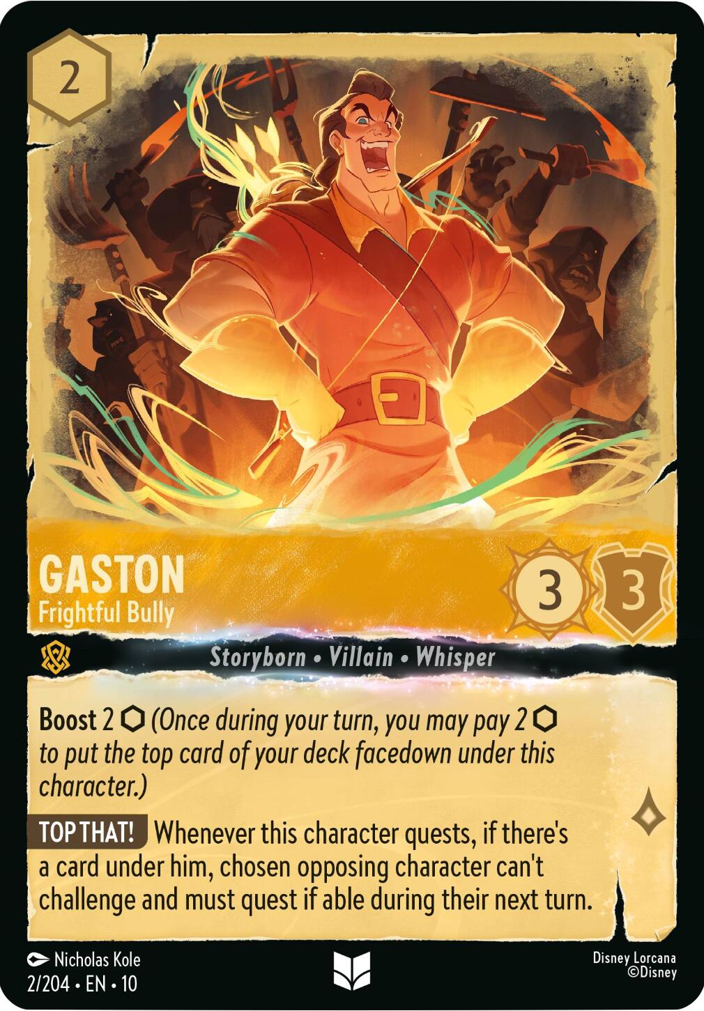 Gaston - Frightful Bully [10 - 2/204]