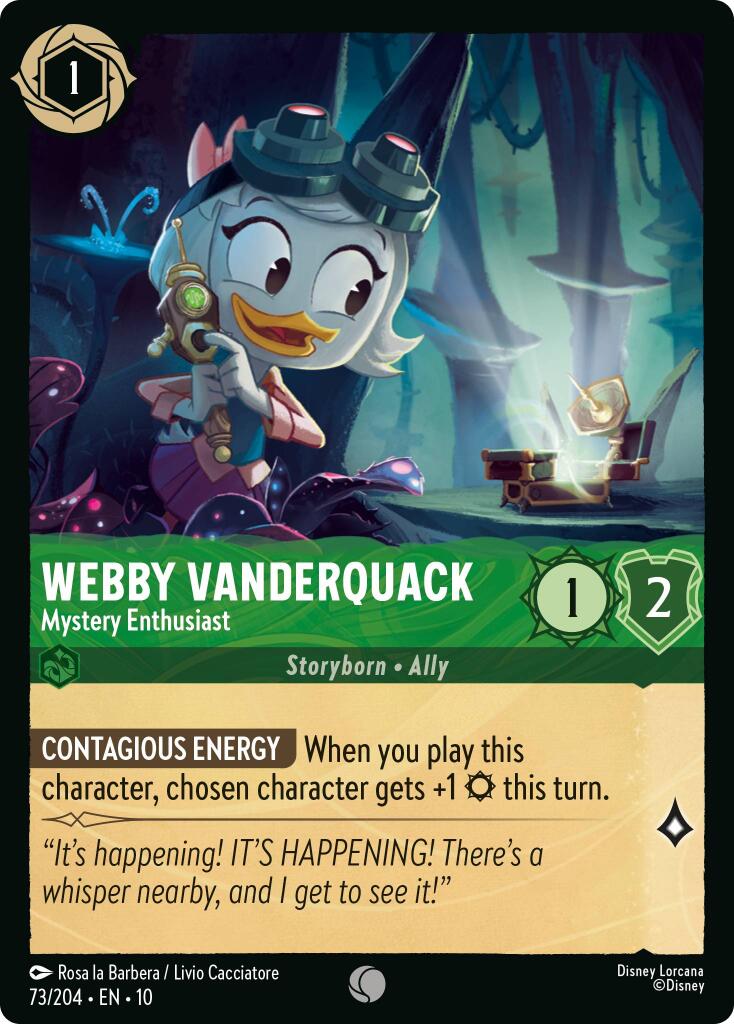 Webby Vanderquack - Mystery Enthusiast [10 - 73/204]