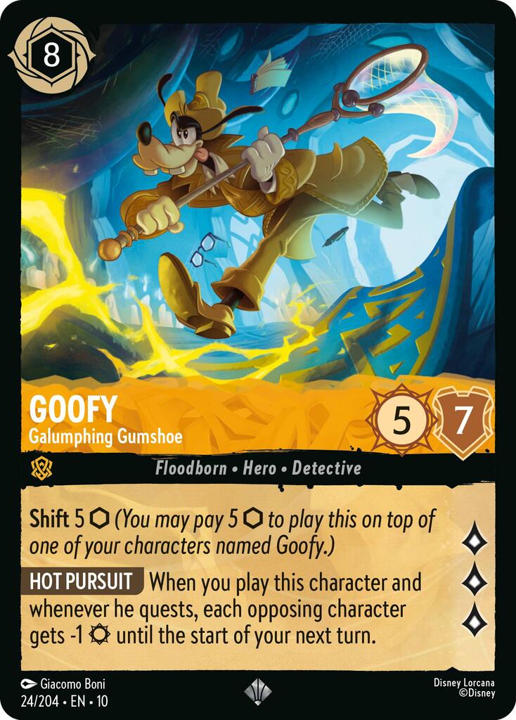 Goofy - Galumphing Gumshoe [10 - 24/204]