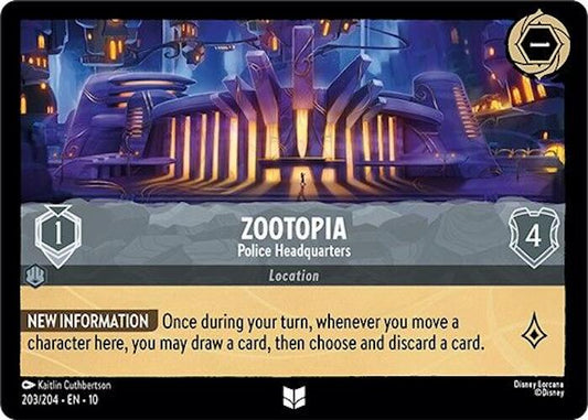 Zootopia - Police Headquarters [10 - 203/204]