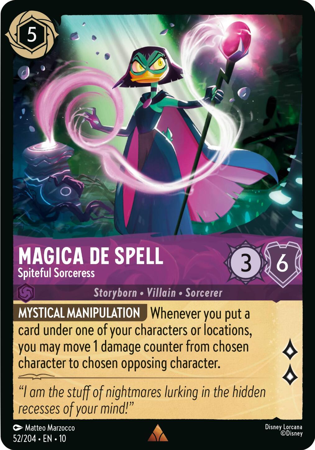Magica De Spell - Spiteful Sorceress [10 - 52/204]