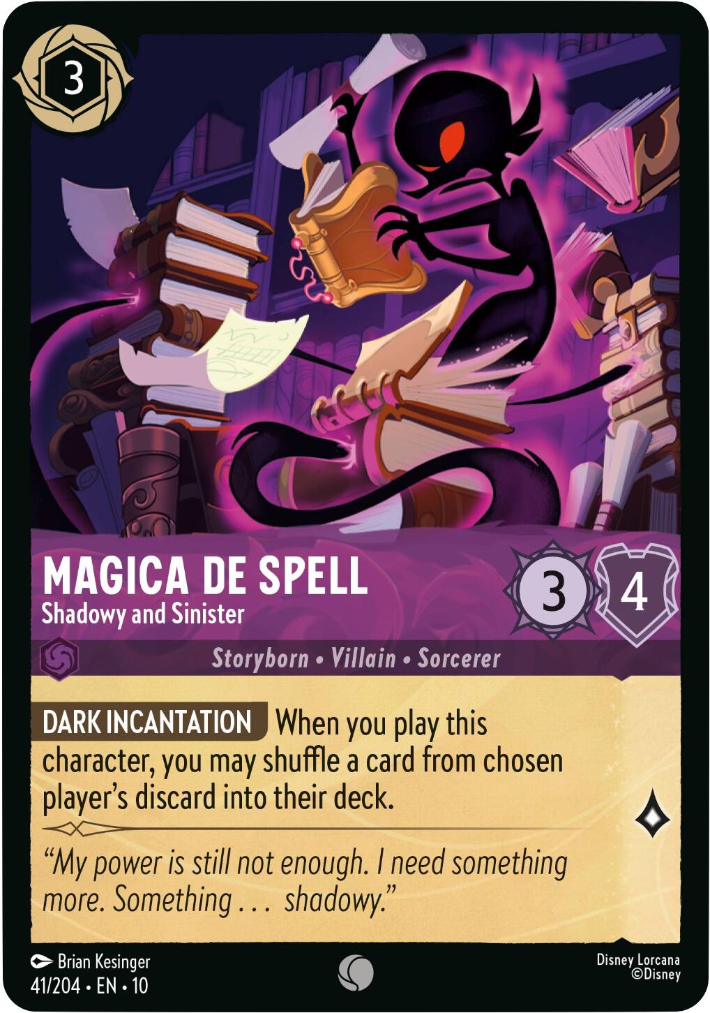 Magica De Spell - Shadowy and Sinister [10 - 41/204]