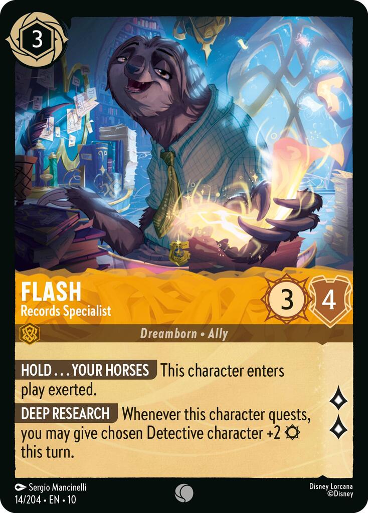 Flash - Records Specialist [10 - 14/204]