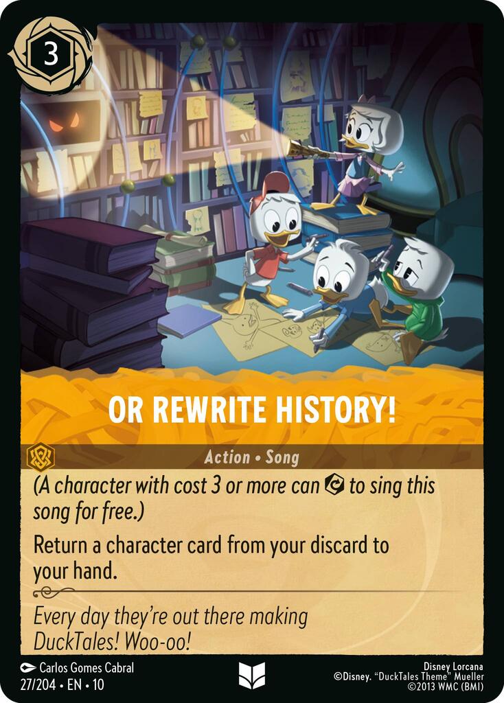 Or Rewrite History! [10 - 27/204]