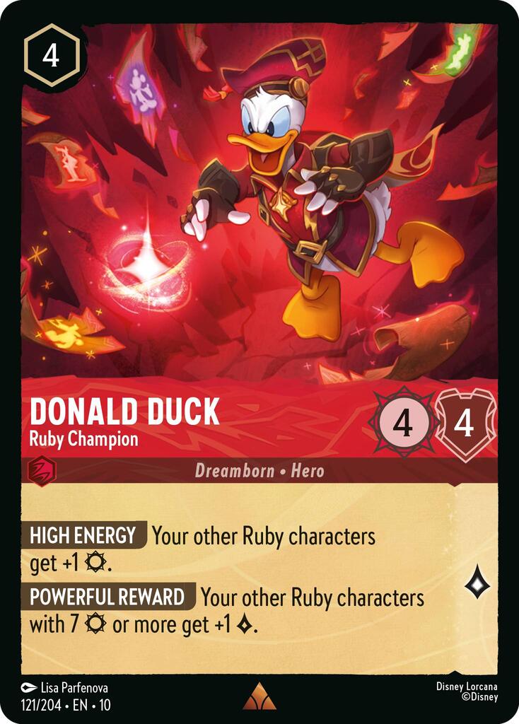 Donald Duck - Ruby Champion [10 - 121/204]