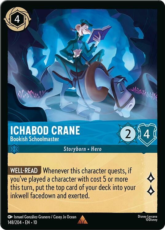 Ichabod Crane - Bookish Schoolmaster [10 - 148/204]